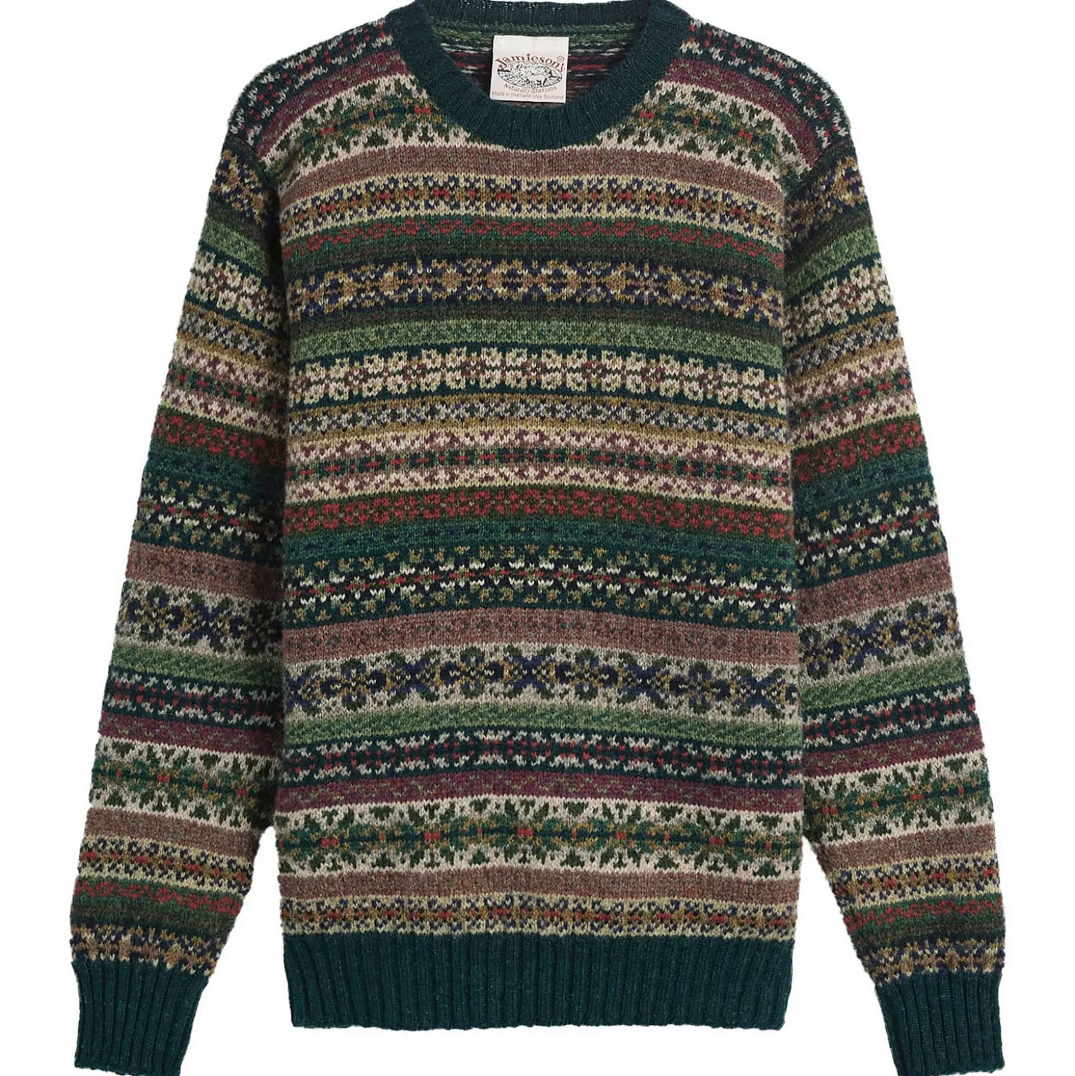 Jamiesons of Shetland Fair Isle Crew Knit