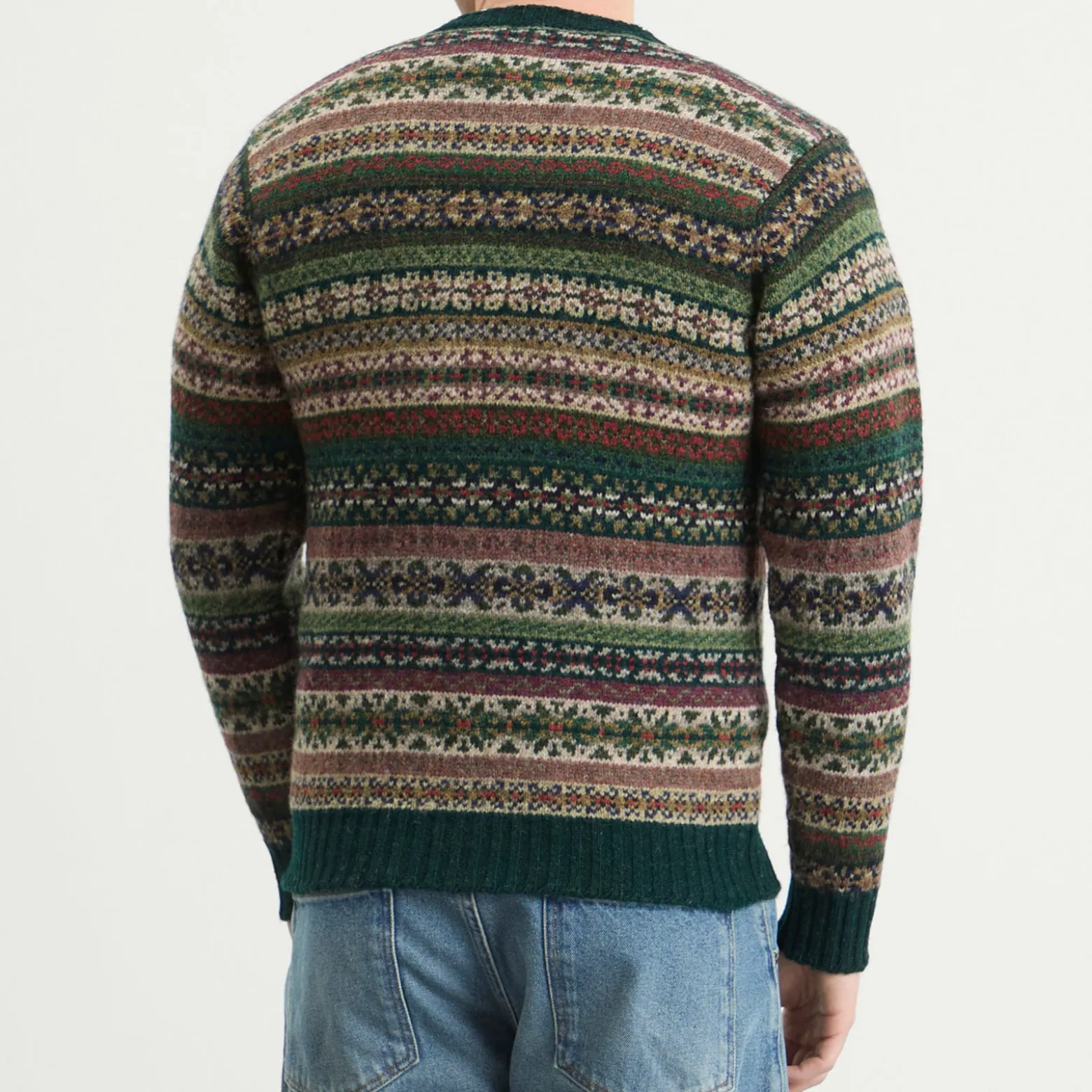 Jamiesons of Shetland Fair Isle Crew Knit