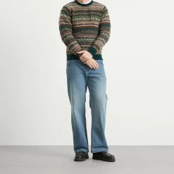 Jamiesons of Shetland Fair Isle Crew Knit