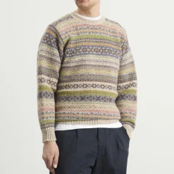 Jamiesons of Shetland Fair Isle Crew Knit