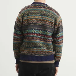 Jamiesons of Shetland Fair Isle V-Neck Cardigan