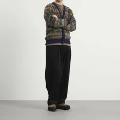 Jamiesons of Shetland Fair Isle V-Neck Cardigan