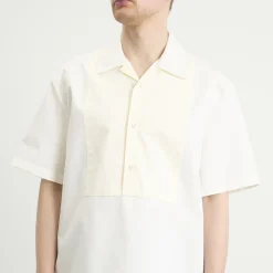 Jil Sander Boxy Fit Bowling Contrast Colour Shirt