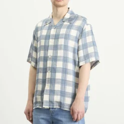 Jil Sander Boxy Fit Short Sleeve Shirt Check Shirt