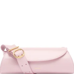 Jil Sander Cannolo SM Leather Shoulder Bag