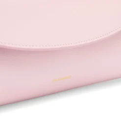Jil Sander Cannolo SM Leather Shoulder Bag