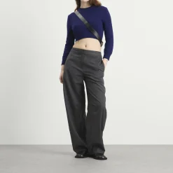 Jil Sander Crew Neck Jumper in Wool