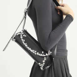 Jil Sander Embellished Cannolo Handbag