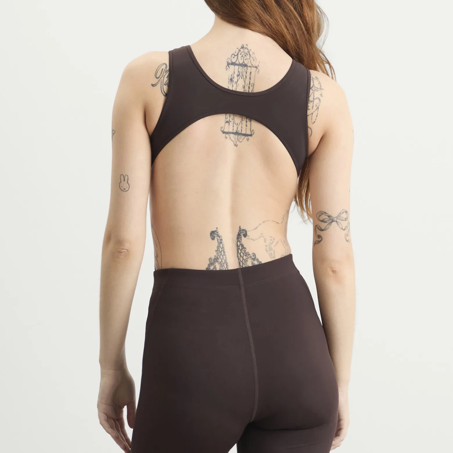 Jil Sander Logo Activewear Bodysuit