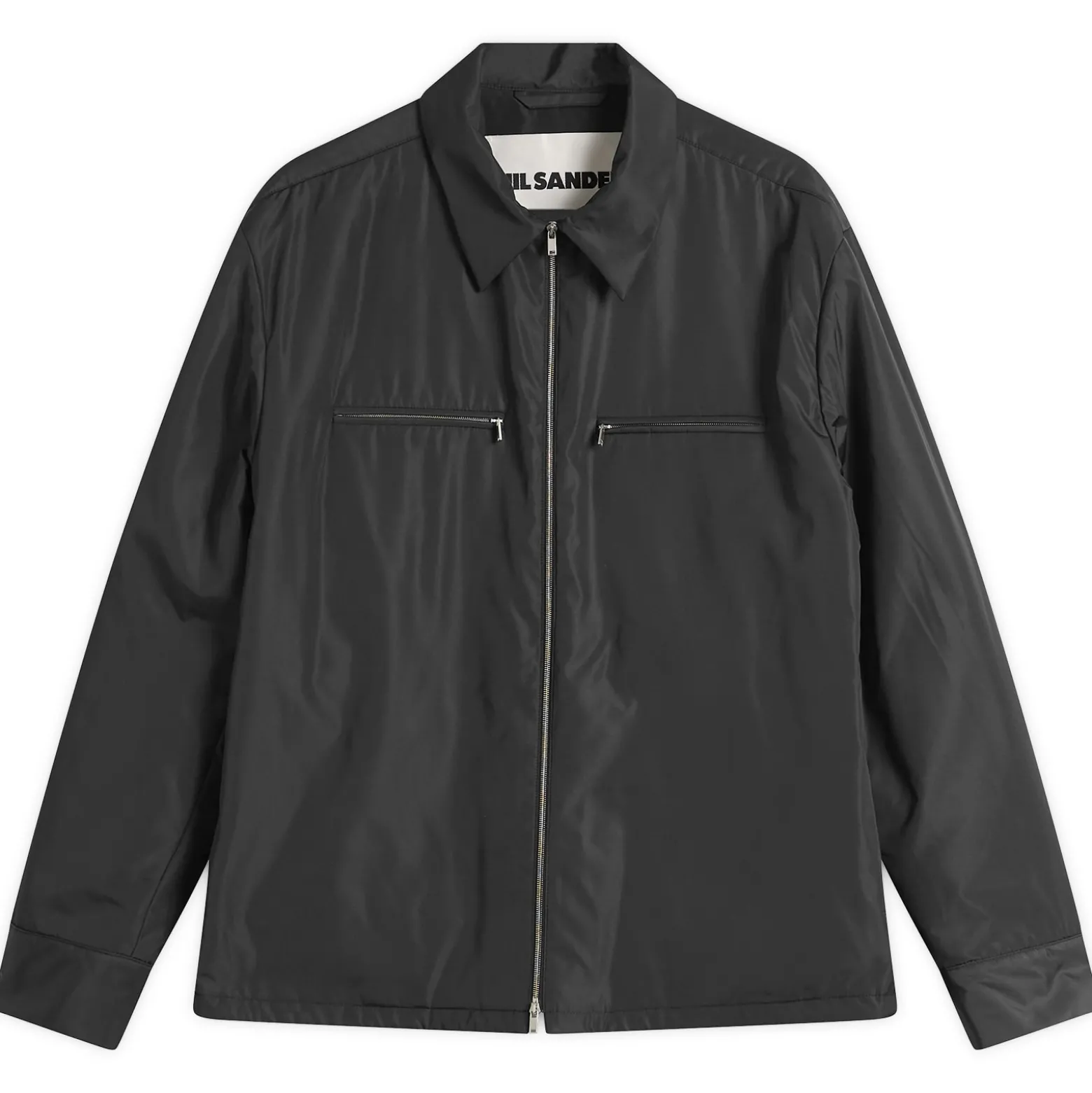 Jil Sander Nylon Zip Up Shirt Jacket
