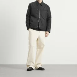Jil Sander Nylon Zip Up Shirt Jacket