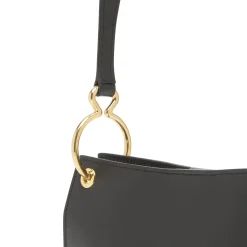 Jil Sander Otto SM Leather Shoulder Bag