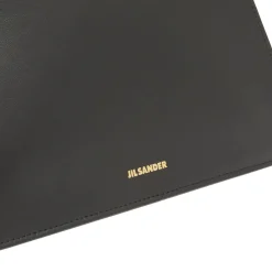 Jil Sander Otto SM Leather Shoulder Bag