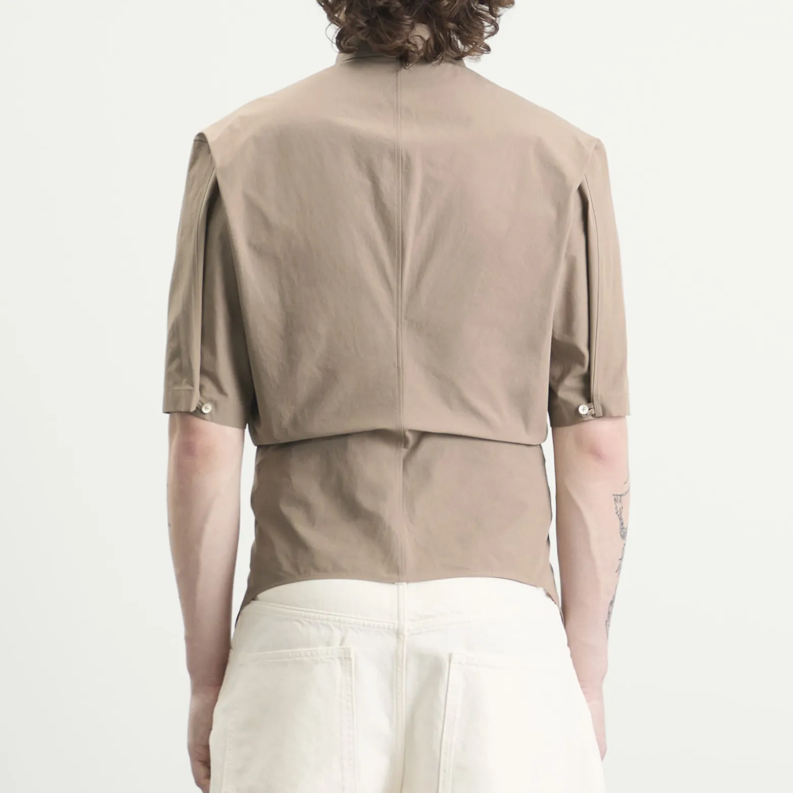 Jil Sander Short Sleeve Boxy Fit Shirt
