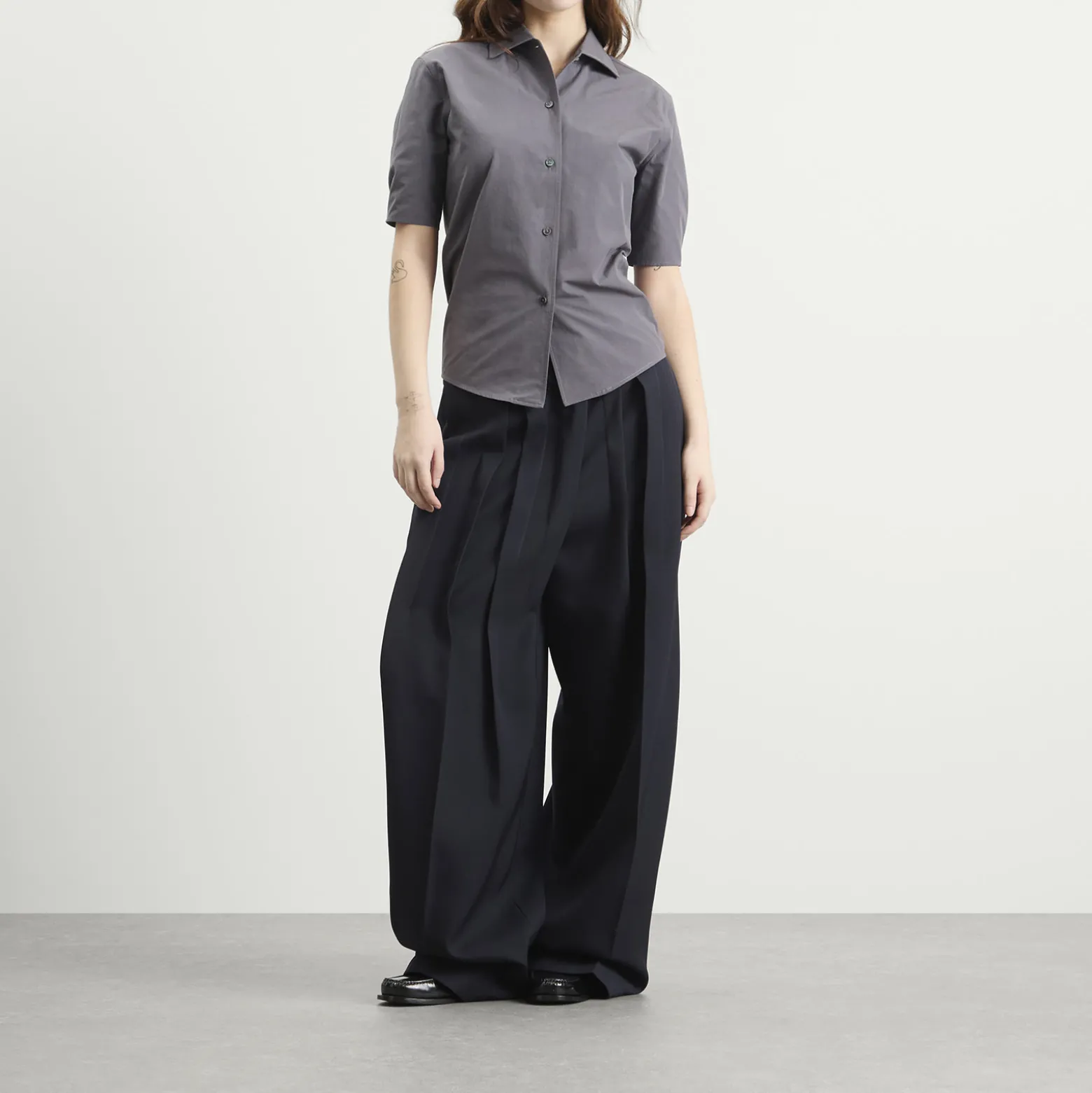 Jil Sander Short Sleeve Boxy Shirt