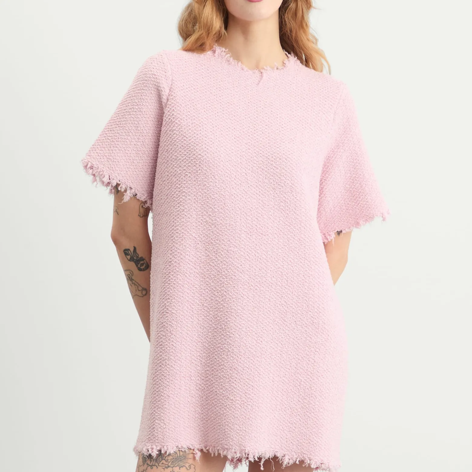 Jil Sander Textured T-Shirt Dress