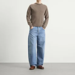 Jil Sander Wool Cashmere Crew Neck Jumper