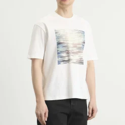 Jil Sander Wunderlust Wave Print T-Shirt