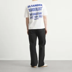 Jil Sander Wunderlust Wave Print T-Shirt