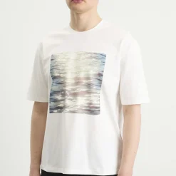 Jil Sander Wunderlust Wave Print T-Shirt