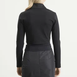 Jil Sander Zip Up Jacket with Ribbed Collar