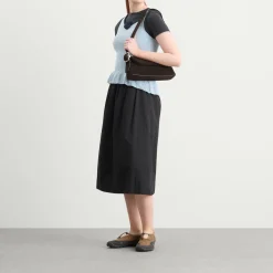 Kijun Corsage Ruffle Knit Vest