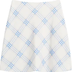 Kijun Essential Check Mini Skirt