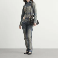 KNWLS x Miss Sixty Baguette Shoulder Bag
