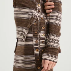KNWLS x Miss Sixty Knitted Jumper in Stripe