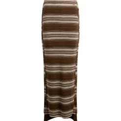 KNWLS x Miss Sixty Knitted Skirt in Stripe