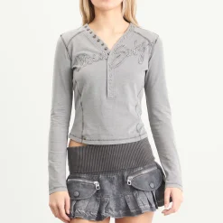 KNWLS x Miss Sixty Long Sleeve Top