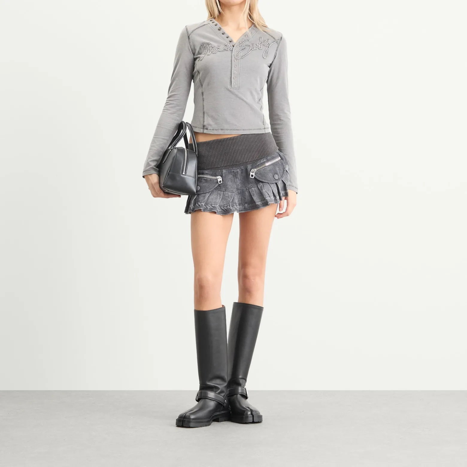 KNWLS x Miss Sixty Long Sleeve Top