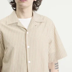 Le Père Stripe Camp Shirt