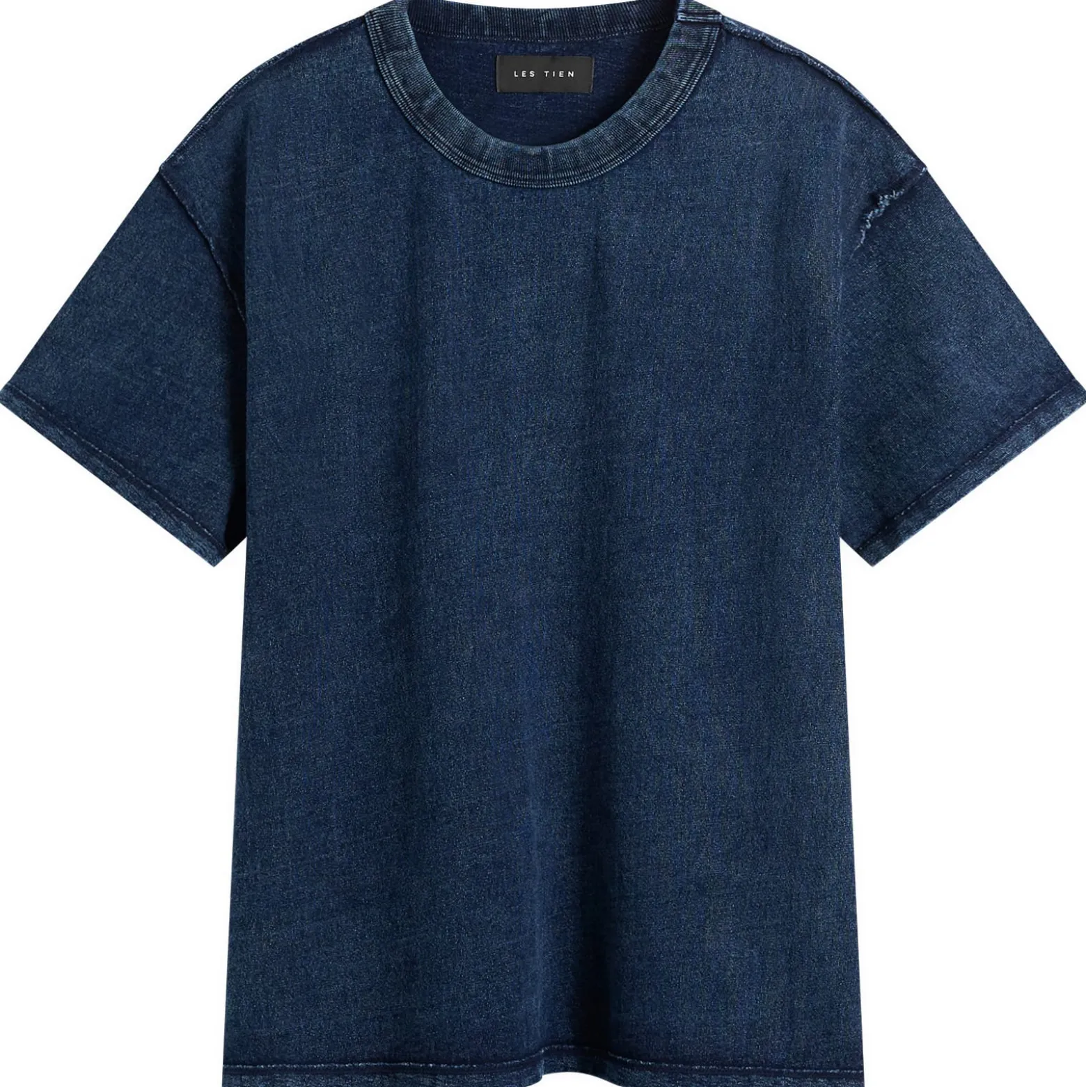 Les Tien Heavyweight Binded Neck Inside Out T-Shirt