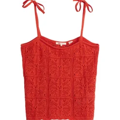 Levi's Abbey Tie Shoulder Crochet Tank