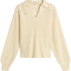 Levi's Bianca Crochet Polo Sweater