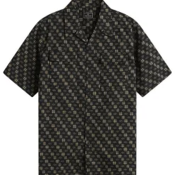 Maharishi Kasuri Cuban Collar Shirt