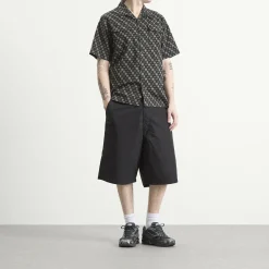 Maharishi Kasuri Cuban Collar Shirt