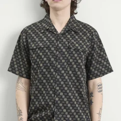 Maharishi Kasuri Cuban Collar Shirt