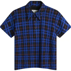 Maison Margiela Check Polo Top