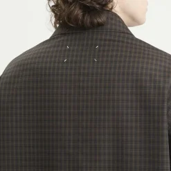 Maison Margiela Check Reversible Coat