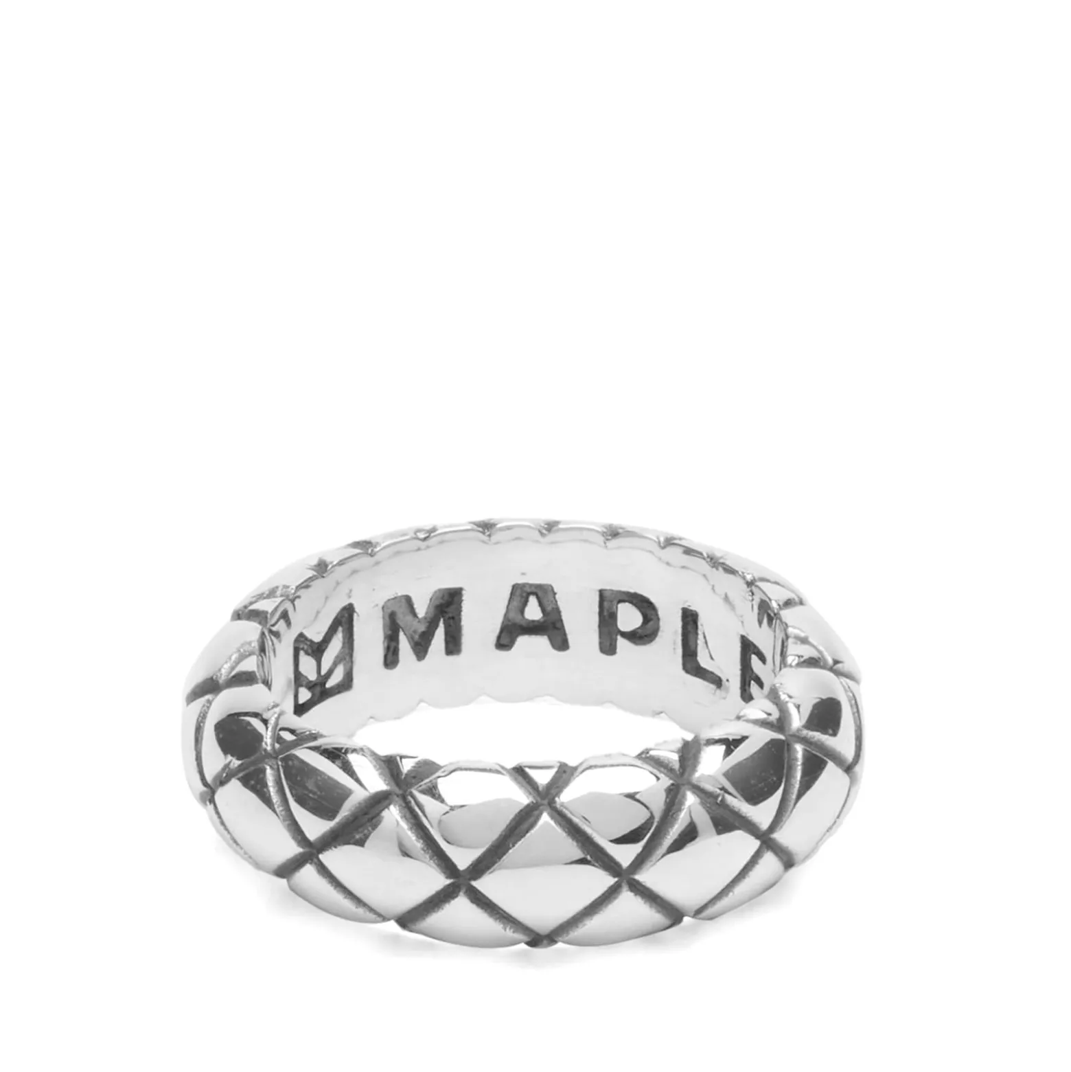 Maple Quilted Band Ring