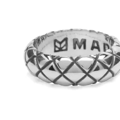 Maple Quilted Band Ring
