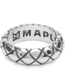 Maple Quilted Band Ring