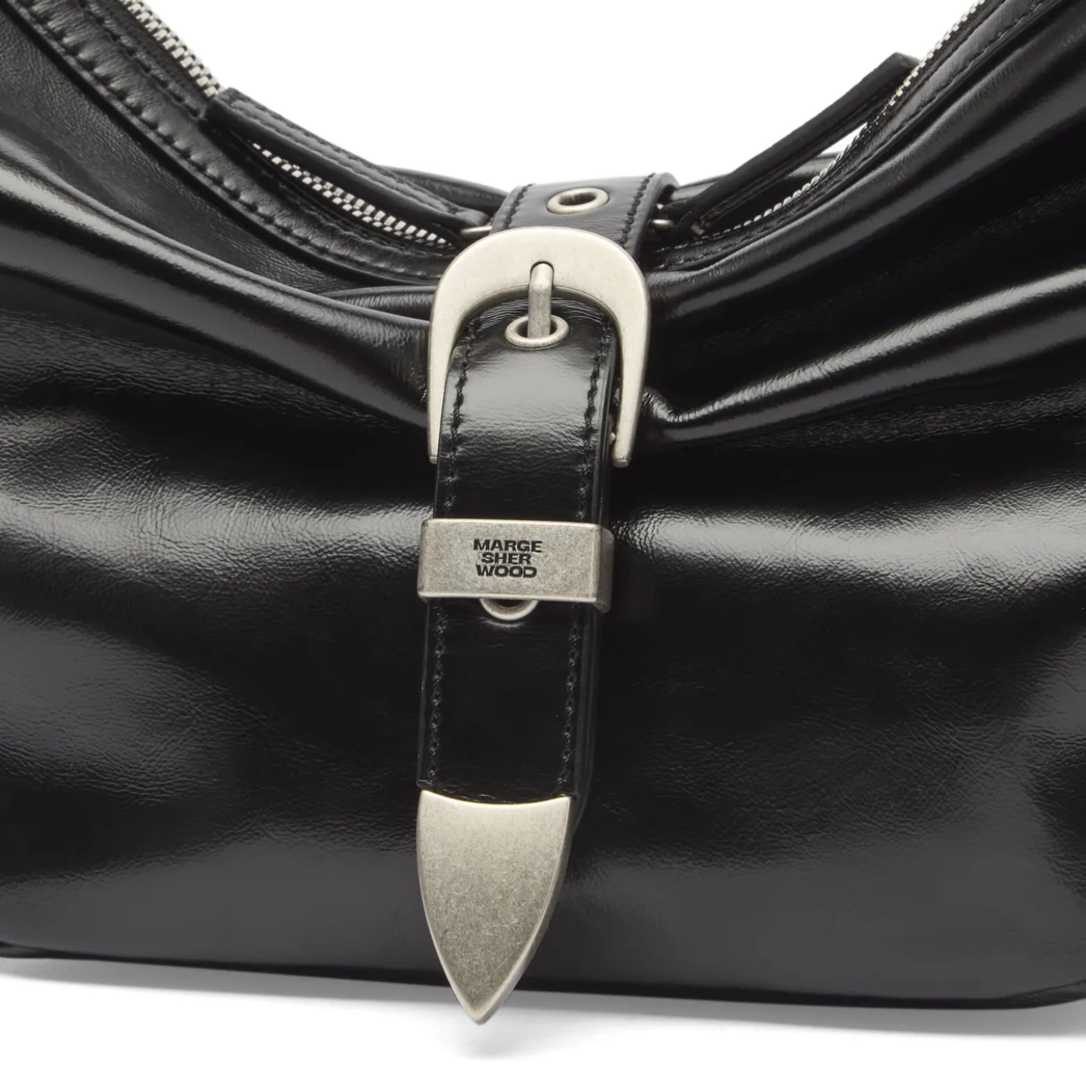 MARGESHERWOOD Belted Hobo Shoulder Bag - Medium