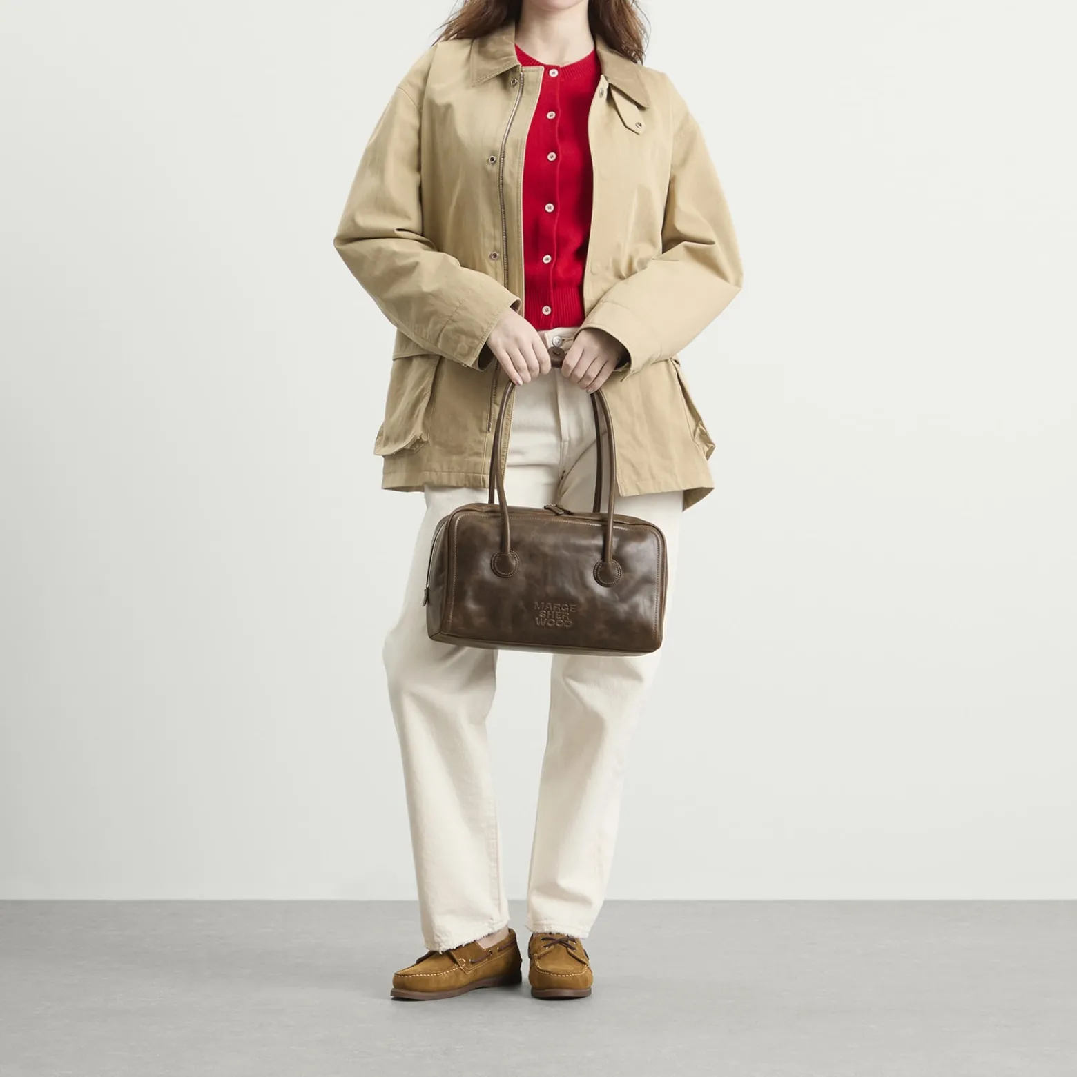 MARGESHERWOOD Soft Boston Bag