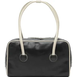 MARGESHERWOOD Soft Piping Boston Bag