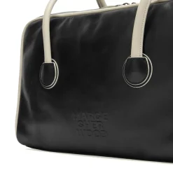 MARGESHERWOOD Soft Piping Boston Bag