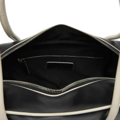 MARGESHERWOOD Soft Piping Boston Bag