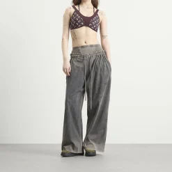 Marine Serre Athleisure Yoga Bra Top